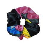 Jedwabna malowana Scrunchie BARWNA KENIA II