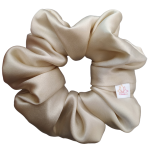 SZAMPAŃSKA jedwabna scrunchie maxi