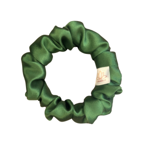 AVOCADO jedwabna scrunchie mini 