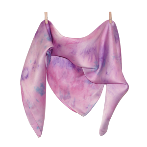 Jedwabna malowana apaszka 65cm x 65cm 26020002